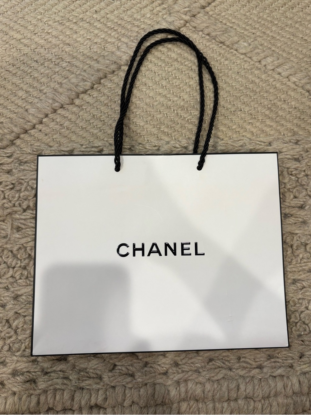 Chanel shopping bag
